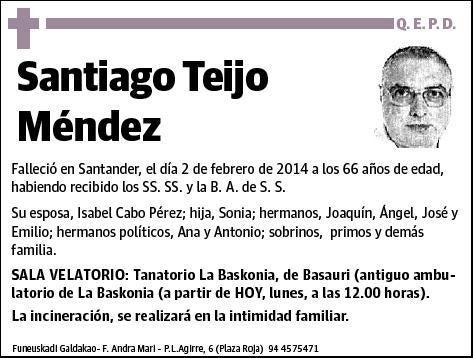 TEIJO MENDEZ,SANTIAGO