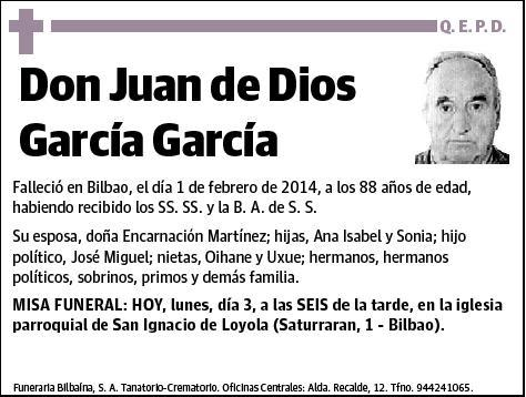 GARCIA GARCIA,JUAN DE DIOS