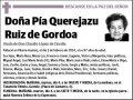 QUEREJAZU RUIZ DE GORDOA,PIA