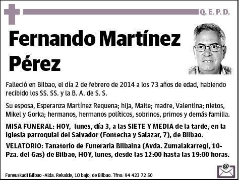 MARTINEZ PEREZ,FERNANDO