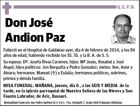 ANDION PAZ,JOSE