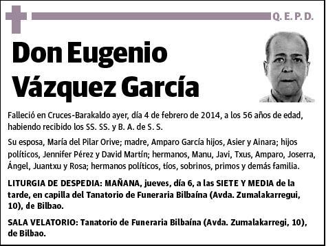 VAZQUEZ GARCIA,EUGENIO