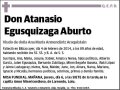 EGUSQUIZAGA ABURTO,ATANASIO