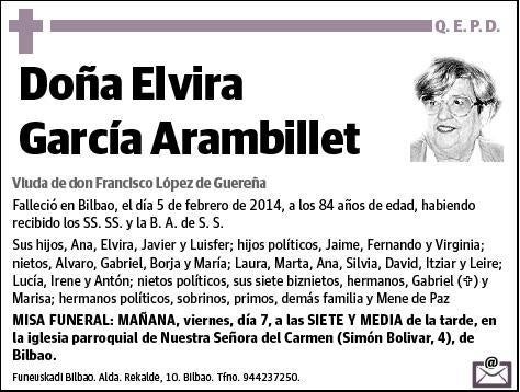 GARCIA ARAMBILLET,ELVIRA