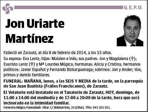 URIARTE MARTINEZ,JON