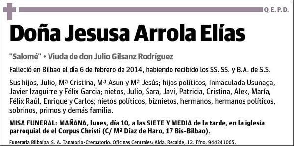 ARROLA ELIAS,JESUSA