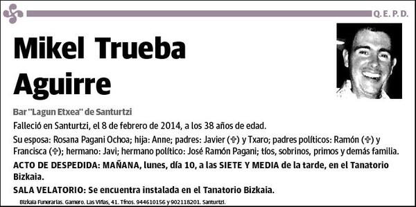 TRUEBA AGUIRRE,MIKEL