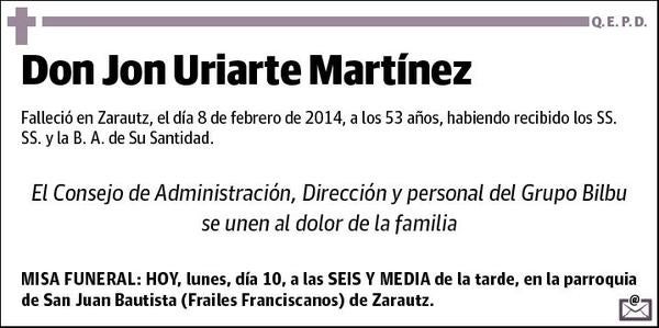 URIARTE MARTINEZ,JON