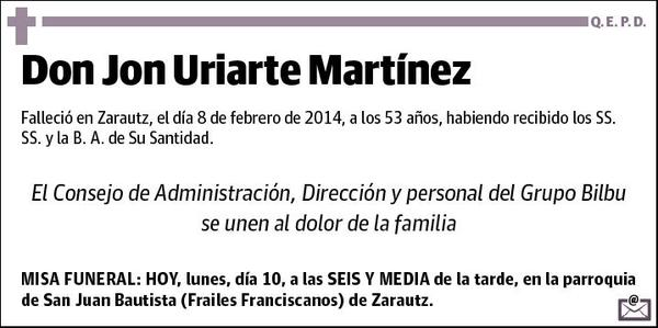 URIARTE MARTINEZ,JON