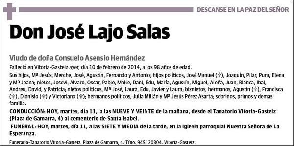 LAJO SALAS,JOSE