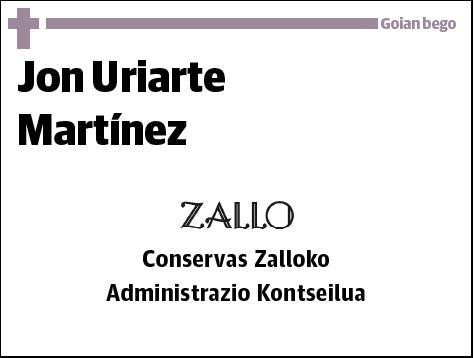 URIARTE MARTINEZ,JON