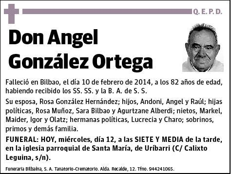 GONZALEZ ORTEGA,ANGEL