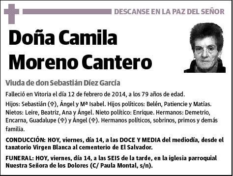 MORENO CANTERO,CAMILA