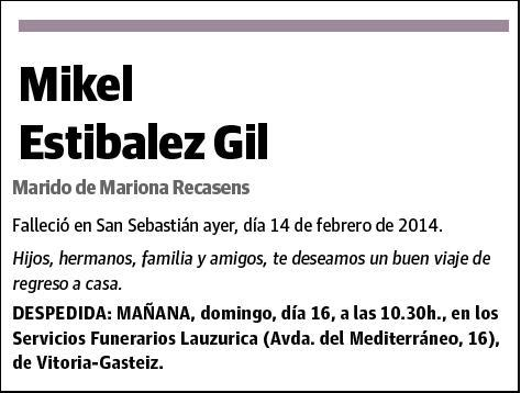 ESTIBALEZ GIL,MIKEL