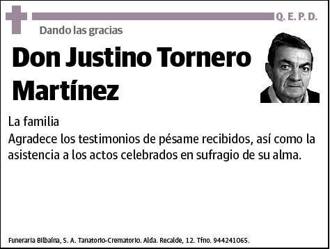 TORNERO MARTINEZ,JUSTINO