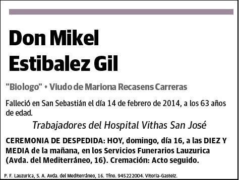 ESTIBALEZ GIL,MIKEL