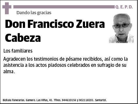 ZUERA CABEZA,FRANCISCO