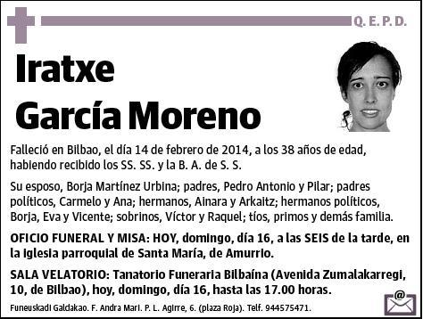 GARCIA MORENO,IRATXE