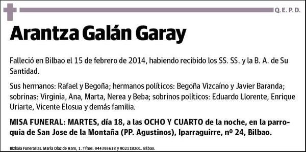 GALAN GARAY,ARANTZA