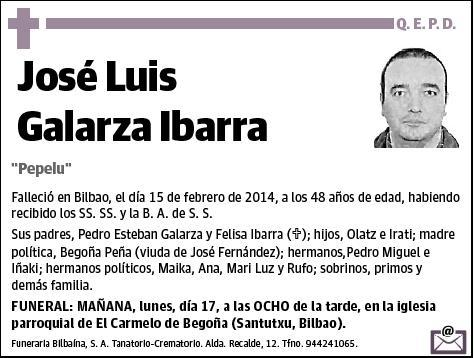 GALARZA IBARRA,JOSE LUIS