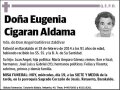 CIGARAN ALDAMA,EUGENIA