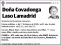 LASO LAMADRID,COVADONGA
