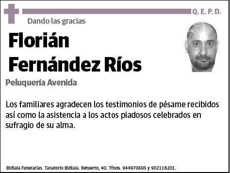 FERNANDEZ RIOS,FLORIAN