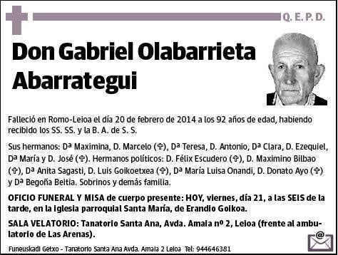 OLABARRIETA ABARRATEGUI,GABRIEL