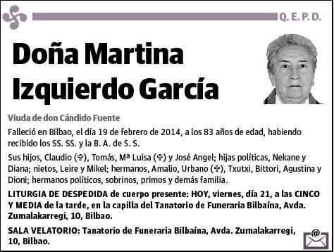 IZQUIERDO GARCIA,MARTINA