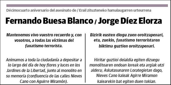 BUESA BLANCO Y JORGE DIEZ ELORZA,FERNANDO