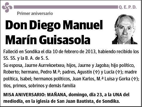 MARÍN GUISASOLA,DIEGO MANUEL