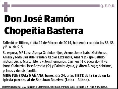 CHOPEITIA BASTERRA,JOSE RAMON