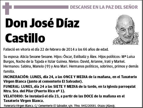 DIAZ CASTILLO,JOSE