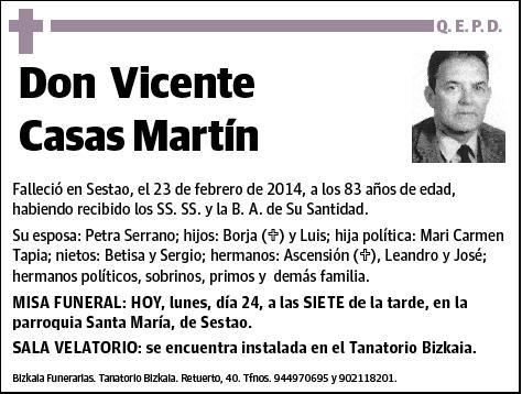 CASAS MARTIN,VICENTE