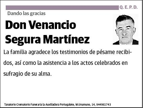 SEGURA MARTINEZ,VENANCIO