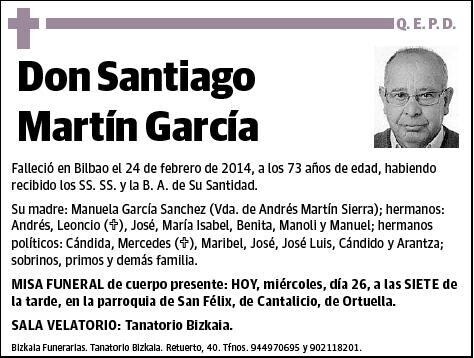 MARTIN GARCIA,SANTIAGO