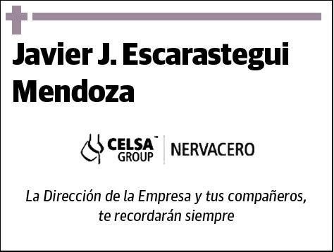 ESCARASTEGUI MENDOZA,JAVIER J.