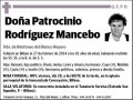 RODRIGUEZ MANCEBO,PATROCINIO