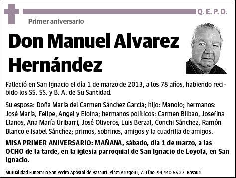 ALVAREZ HERNANDEZ,MANUEL