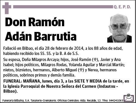 ADAN BARRUTIA,RAMON