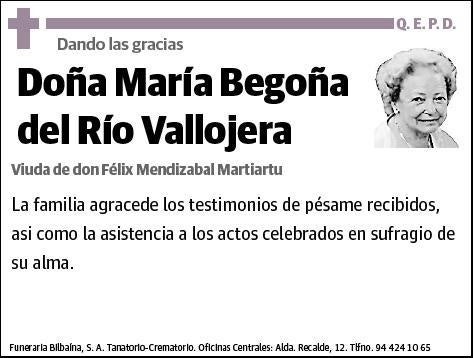 DEL RIO VALLOJERA,MARIA BEGOÑA