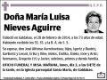 NIEVES AGUIRRE,MARIA LUISA