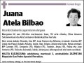 ATELA BILBAO,JUANA