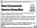 GUERRA GONZALEZ,CRESCENCIO