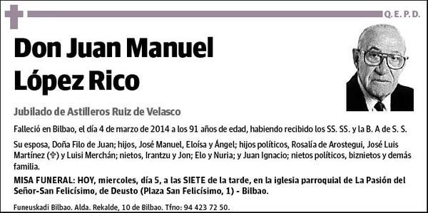 LOPEZ RICO,JUAN MANUEL