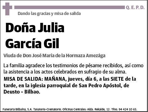 GARCIA GIL,JULIA