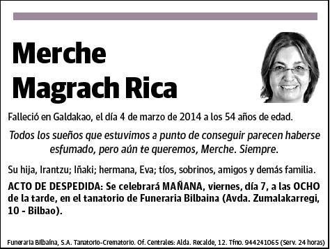 MAGRACH RICA,MERCHE