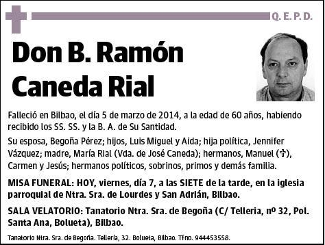 CANEDA RIAL,B.RAMON