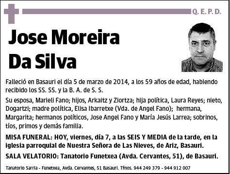 MOREIRA DA SILVA,JOSE