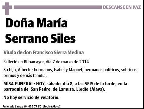 SERRANO SILES,MARIA